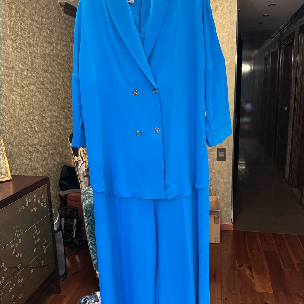 Chic Blue Women's Jumpsuit
